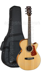zur Detailansicht Western-Gitarre CORT LUCE 100F NS - Super Folk - Tonabnehmer - Cutaway - massive Fichtendecke
