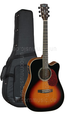 zur Detailansicht Western-Gitarre CORT MR 710-F SB - Dreadnought - Fishman - Cutaway - massive Fichtendecke