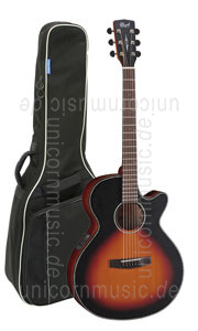 zur Detailansicht Western-Gitarre CORT SFX E 3TSS - Super Folk - Tonabnehmer - Cutaway - massive Fichtendecke