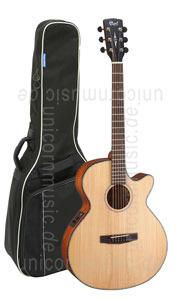 zur Detailansicht Western-Gitarre CORT SFX E NS - Super Folk - Tonabnehmer - Cutaway - massive Fichtendecke