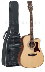 zur Detailansicht Western-Gitarre TANGLEWOOD TW115/AS CE- Premier Series - BBand - Cutaway - Dreadnought - massive Decke + Boden