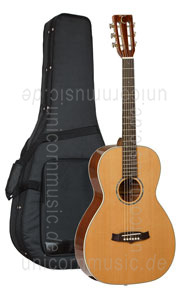 zur Detailansicht Western-Gitarre TANGLEWOOD TW73 PRO SPEC WIDE NECK - Parlour Modell - Sundance Series - massive Decke + Boden